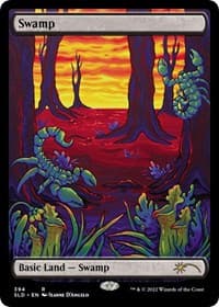 Swamp (394) - Secret Lair Drop Series - Magic: The Gathering card