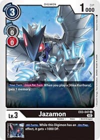 Jazamon - Draconic Roar - Digimon Card Game card