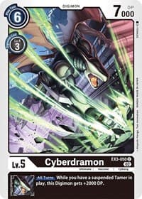 Cyberdramon - Draconic Roar - Digimon Card Game card