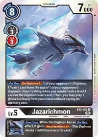 Jazarichmon - Draconic Roar - Digimon Card Game card