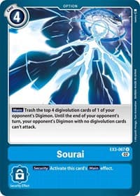 Sourai - Draconic Roar - Digimon Card Game card