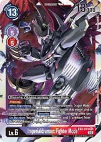 Imperialdramon: Fighter Mode - Draconic Roar - Digimon Card Game card
