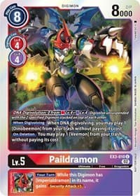 Paildramon (Box Topper) - Draconic Roar - Digimon Card Game card