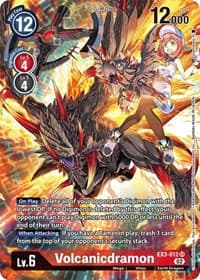 Volcanicdramon (Alternate Art) - Draconic Roar - Digimon Card Game card