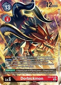 Dorbickmon (Alternate Art) - Draconic Roar - Digimon Card Game card