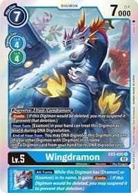 Wingdramon (Box Topper) - Draconic Roar - Digimon Card Game card