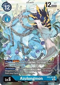 Azulongmon (Alternate Art) - Draconic Roar - Digimon Card Game card