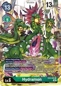 Hydramon (Alternate Art) - Draconic Roar - Digimon Card Game card