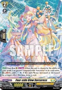 Four-side Glow Sorceress - D Promo Cards - Cardfight Vanguard card