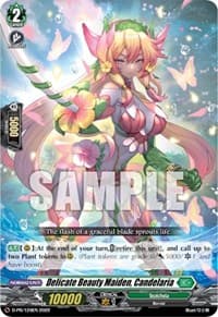 Delicate Beauty Maiden, Candelaria - D Promo Cards - Cardfight Vanguard card