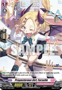 Preposterous Girl, Farselle (Foil) - D Promo Cards - Cardfight Vanguard card