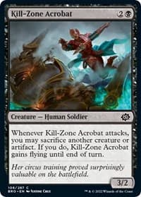 Kill-Zone Acrobat - The Brothers' War - Magic: The Gathering card