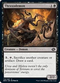 Thraxodemon - The Brothers' War - Magic: The Gathering card