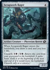Scrapwork Rager - The Brothers' War - Magic: The Gathering card