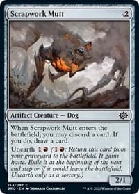 Scrapwork Mutt - The Brothers' War - Magic: The Gathering card