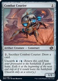 Combat Courier - The Brothers' War - Magic: The Gathering card