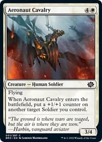 Aeronaut Cavalry - The Brothers' War - Magic: The Gathering card