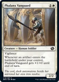 Phalanx Vanguard - The Brothers' War - Magic: The Gathering card