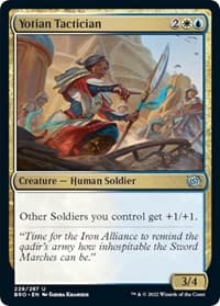 Yotian Tactician - The Brothers' War - Magic: The Gathering card
