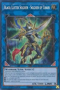 Black Luster Soldier - Soldier of Chaos (Secret Pharaoh's Rare) - Magnificent Mavens - YuGiOh card