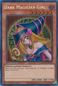 Dark Magician Girl (Secret Pharaoh's Rare) - Magnificent Mavens - YuGiOh card