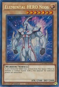 Elemental HERO Neos (Secret Pharaoh's Rare) - Magnificent Mavens - YuGiOh card