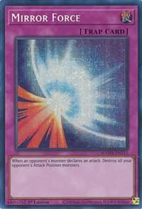 Mirror Force (Secret Pharaoh's Rare) - Magnificent Mavens - YuGiOh card