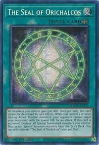 The Seal of Orichalcos (Secret Pharaoh's Rare) - Magnificent Mavens - YuGiOh card