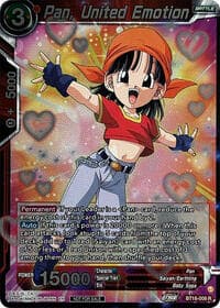 Pan, United Emotion (Zenkai Series Pack Vol.1) - Tournament Promotion Cards - Dragon Ball Super: Masters card