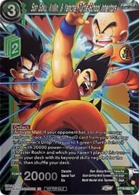 Son Goku, Krillin, & Yamcha, Turtle School Inheritors (Zenkai Series Pack Vol.1) - Tournament Promotion Cards - Dragon Ball Super: Masters card
