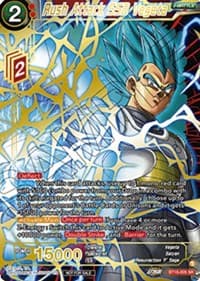 Rush Attack SSB Vegeta (Zenkai Cup 2022 Top 8) - Tournament Promotion Cards - Dragon Ball Super: Masters card