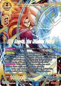 SS4 Gogeta, the Ultimate Fusion (Zenkai Cup 2022 Champion) - Tournament Promotion Cards - Dragon Ball Super: Masters card