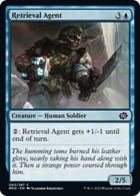 Retrieval Agent - The Brothers' War - Magic: The Gathering card