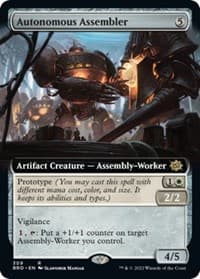 Autonomous Assembler (Extended Art) - The Brothers' War - Magic: The Gathering card