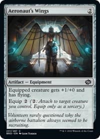 Aeronaut's Wings - The Brothers' War - Magic: The Gathering card