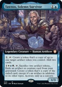 Tawnos, Solemn Survivor (Extended Art) - Commander: The Brothers' War - Magic: The Gathering card
