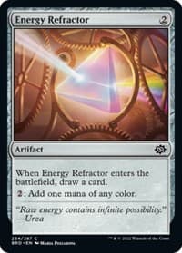 Energy Refractor - The Brothers' War - Magic: The Gathering card