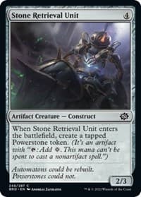 Stone Retrieval Unit - The Brothers' War - Magic: The Gathering card