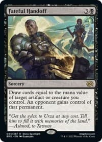 Fateful Handoff - The Brothers' War - Magic: The Gathering card