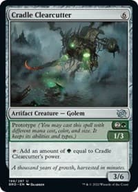 Cradle Clearcutter - The Brothers' War - Magic: The Gathering card