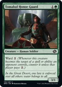 Tomakul Honor Guard - The Brothers' War - Magic: The Gathering card