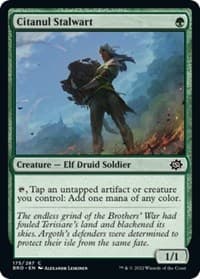 Citanul Stalwart - The Brothers' War - Magic: The Gathering card