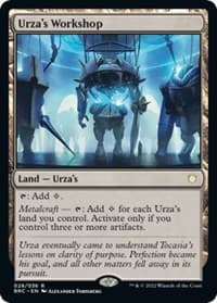 Urza's Workshop - Commander: The Brothers' War - Magic: The Gathering card
