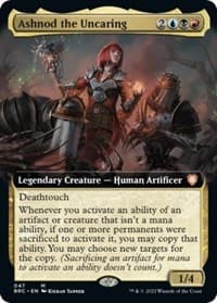 Ashnod the Uncaring (Extended Art) - Commander: The Brothers' War - Magic: The Gathering card