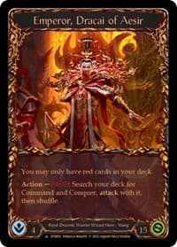 Emperor, Dracai of Aesir (Marvel) - Dynasty - Flesh and Blood TCG card