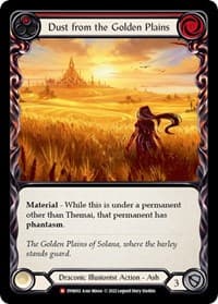Dust from the Golden Plains - Dynasty - Flesh and Blood TCG card