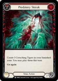 Predatory Streak (Red) - Dynasty - Flesh and Blood TCG card
