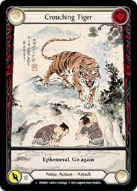 Crouching Tiger (Marvel) - Dynasty - Flesh and Blood TCG card