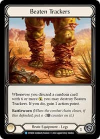 Beaten Trackers - Dynasty - Flesh and Blood TCG card