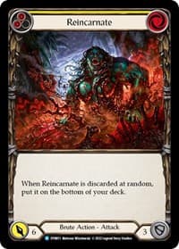 Reincarnate (Yellow) - Dynasty - Flesh and Blood TCG card